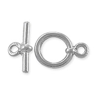 Toggle Clasp 11mm Silver Plated (Set)