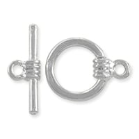 Toggle Clasp 13mm Silver Color (Set)
