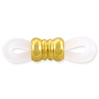 Eye Glass Holder 20x5mm Gold Plated (Package of 2)