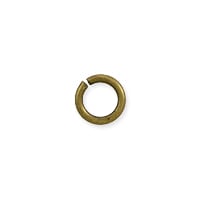 Open Round Jump Ring 4.5mm Antique Brass Plated (100-Pcs)