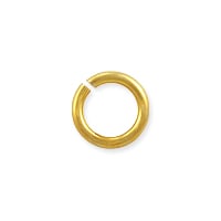 Open Round Jump Ring 7mm Gold Color (50-Pcs)