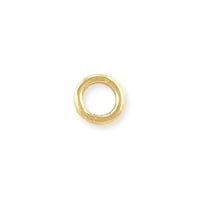 Closed Round Jump Ring 4mm Gold Filled (1-Pc)