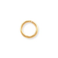 Open Round Jump Ring 6mm Gold Filled (1-Pc)