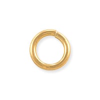 Open Round Twist Lock Jump Ring 8mm Gold Filled (1-Pc)