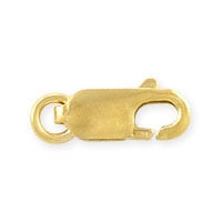 Lobster Claw Clasp 12x5mm with Open Ring Gold Filled (1-Pc)