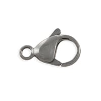 Lobster Claw Clasp 12x7mm Surgical Stainless Steel (1-Pc)