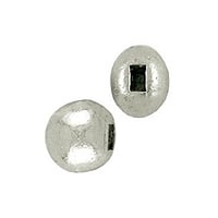 Flat Memory Wire End Cap 5x4mm Silver Plated (10-Pcs)