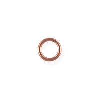 Closed Jump Ring 5mm Rose Gold Filled (1-Pc)