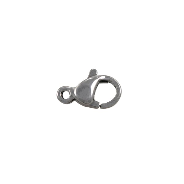 Lobster Claw Clasp 9x5mm Surgical Stainless Steel (1-Pc)