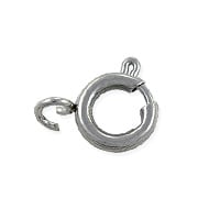 Spring Ring Clasp 8mm Surgical Stainless Steel (1-Pc)