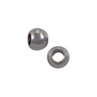 Round Beads 3mm Surgical Stainless Steel (10-Pcs)