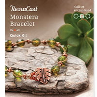 TierraCast Monstera Bracelet Kit