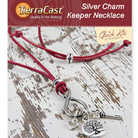 TierraCast Silver Charm Keeper Necklace