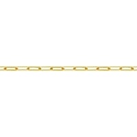 Flat Paperclip Chain 2.5x6.5mm Gold Filled (Priced per Foot)