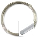 German Style Silver Plated Round Wire 20ga (6 Meters)