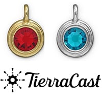 TierraCast Crystal Charms