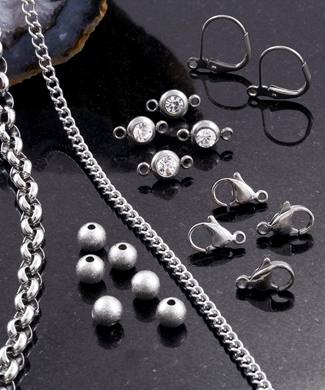 Surgical Stainless Steel Jewelry Findings