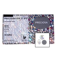 Preciosa Crystal AB Hotfix Rhinestone 4mm (SS16)  (Factory Pack of 1440)