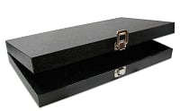 Standard Size Jewelry Case with Lid and Buckle (2-3/4