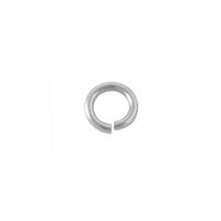 5mm Stainless Steel Round Open Jump Ring (10-Pcs)