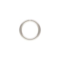 4mm Sterling Silver Round Open Jump Ring (1-Pc)