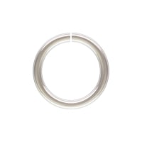 6mm Sterling Silver Round Open Jump Ring (1-Pc)