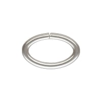 3x4.6mm Sterling Silver Oval Open Jump Ring (1-Pc)