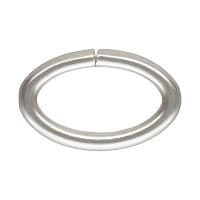 4.1x6.4mm Sterling Silver Oval Open Jump Ring (1-Pc)