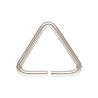 5mm Sterling Silver Triangle Open Jump Ring (1-Pc)