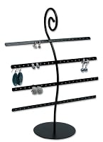 Metal Earring Rack Jewelry Display (Holds 40 pairs)