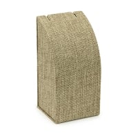 Burlap Padded Neck Display Stand 5