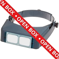 [OPEN BOX] OptiVISOR Magnifier #10 (Glass Lenses)