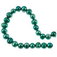 Freshwater Potato Pearl Teal Blue 7-8mm (16