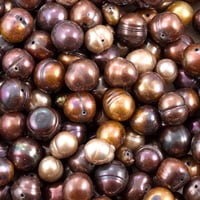 Freshwater Brown Pearl Mix (1/4 Pound)
