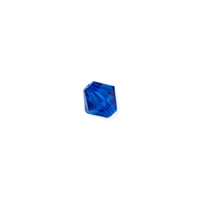 Preciosa Crystal Bicone Bead 3mm Capri Blue (10-Pcs)