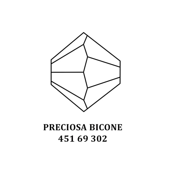 Preciosa Crystal AB Bicone Bead 3mm (Factory Pack of 1,440)