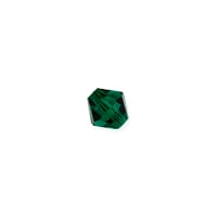Preciosa Crystal Bicone Bead 3mm Emerald (10-Pcs)