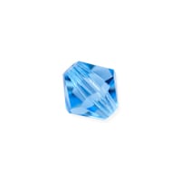 Preciosa Crystal Bicone Bead 6mm Aquamarine (10-Pcs)