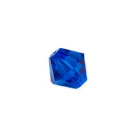 Preciosa Crystal Bicone Bead 6mm Capri Blue (10-Pcs)
