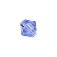 Preciosa Crystal Bicone Bead 6mm Light Sapphire (10-Pcs)