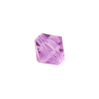Preciosa Crystal Bicone Bead 6mm Violet (10-Pcs)