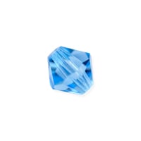Preciosa Crystal Bicone Bead 8mm Aquamarine (10-Pcs)