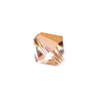 Preciosa Crystal Bicone Bead 8mm Crystal Capri Gold (10-Pcs)