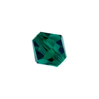 Preciosa Crystal Bicone Bead 8mm Emerald (10-Pcs)