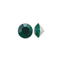 Preciosa Crystal MAXIMA Chaton 3mm (PP24) Emerald (10-Pcs)