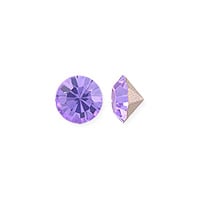 Preciosa Crystal MAXIMA Chaton 3mm (PP24) Violet (10-Pcs)