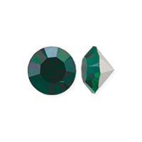 Preciosa Crystal MAXIMA Chaton 5.25mm (SS24) Emerald (10-Pcs)