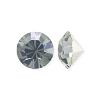 Preciosa Crystal MAXIMA Chaton 6.25mm (SS29) Black Diamond (10-Pcs)