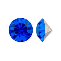 Preciosa Crystal MAXIMA Chaton 6.25mm (SS29) Sapphire (10-Pcs)