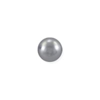 Preciosa Crystal Nacre Round Pearl 4mm Light Grey (10-Pcs)